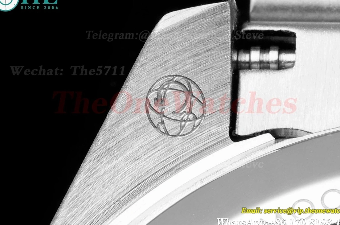 SS RMF White A7750 Mod SS Speedmaster Dial 41mm 0203